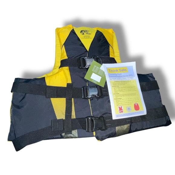 Bass Pro Shops Life Jacket Vest Adult Large XL 40"- 52" Type 3 PFD Water Sports - Picture 4 of 9
